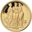 5 Pounds (William Wyon’s The Three Graces 1 oz)