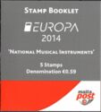 EUROPA 2014 - National Musical Instruments - Stamp Booklet