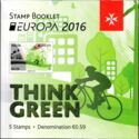 EUROPA 2016 - Think Green - Stamp Booklet