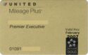 United Mileage Plus Gold