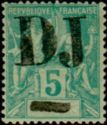 Type Groupe (Obock) overprinted