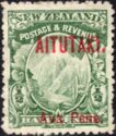 Mount Cook (Aorangi) - Overprinted