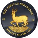 1,000 CFA Francs (The African Springbok. Enigma)