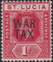 King George V Overprint "War Tax"