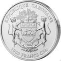 1,000 CFA Francs (Springbok 50th Anniversary Moon Landing)
