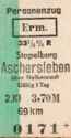 Stapelburg - Aschersleben