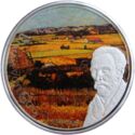 1,000 CFA Francs (Harvest at La Crau, with Montmajour in the Background, 1888)