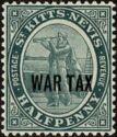 Columbus overprinted "War Tax"