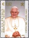 Portrait of Benedict XVI, tu es Petrus