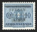 Stamp Tax in Libya in 1934 overloaded