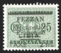 Stamp Tax in Libya in 1934 overloaded