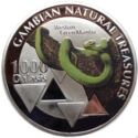 1,000 Dalasis (Gambian Natural Treasures - Western Green Mamba)
