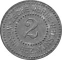 2 Pfennig (Zeche Werne Bez. Münster)