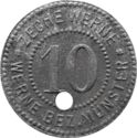 10 Pfennig (Zeche Werne Bez. Münster)
