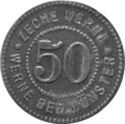 50 Pfennig (Zeche Werne Bez. Münster)
