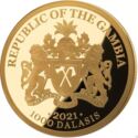 1,000 Dalasis (Queen Elizabeth II 95th Birthday)