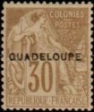 Type Alphée Dubois overprint