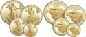 Various Dollars (Set 2021 American Gold Eagle)