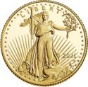 10 Dollars (1/4 Oz. Fine Gold - American Gold Eagle - Type 2)