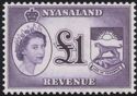 Queen Elizabeth II and Badge of Nyasaland