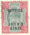 King Edward VII - overprinted