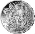 100 Euro (Jean de la Fontain 400th anniversary of his birth)
