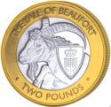 2 Pounds (The Queen's Beasts: The Yale of Beaufort)