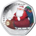 50 Pence (Father Christmas™. Colorized)