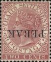 Straits Settlements Inverted overprint "PERAK"