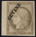 Type Ceres overprint