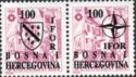 IFOR with Bosnian Coat of Arms overprint