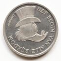 Een Dubbeltje - Disney Dagobert Duck (20mm, mintmarks)