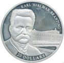 20 Dollars (Sweden - Karl Hjalmar Branting)