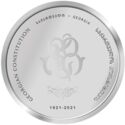 5 Lari (100th anniversary of the adoption of the first Constitution of Georgia)