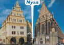 Nysa. Renaissance House and Gothic Basilica