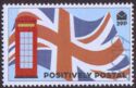 Union Jack and red telephone box