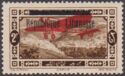 Zahle; Airmail 1926 overprinted Republique Libanaise