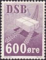 DSB Danske Statsbaner (railway stamp)