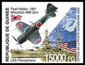 Mitsubishi A6M Zero and USS Pennsylvania