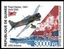Aichi D3A and USS Arizona