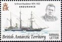 Sir Ernest Shackleton and ship Endurance