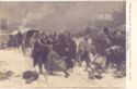 Siege of Paris, convoy of wounded, by Emile Boutigny