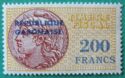 Daussy type of France overprinted