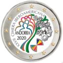 2 Euro (27th Ibero-American Summit in Andorra. Coloured)