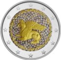 2 Euro (100th anniversary of the Union of Thrace. Coloured)