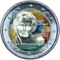 2 Euro (Maria Montessori. Coloured 3)