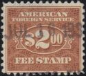 Foreign Service Fee Stamp