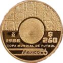 250 Pesos (1986 World Cup Soccer Games)