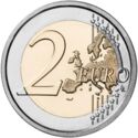 2 Euro (75th anniversary of United Nations. Coloured 5)