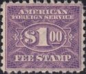 Foreign Service Fee Stamp
